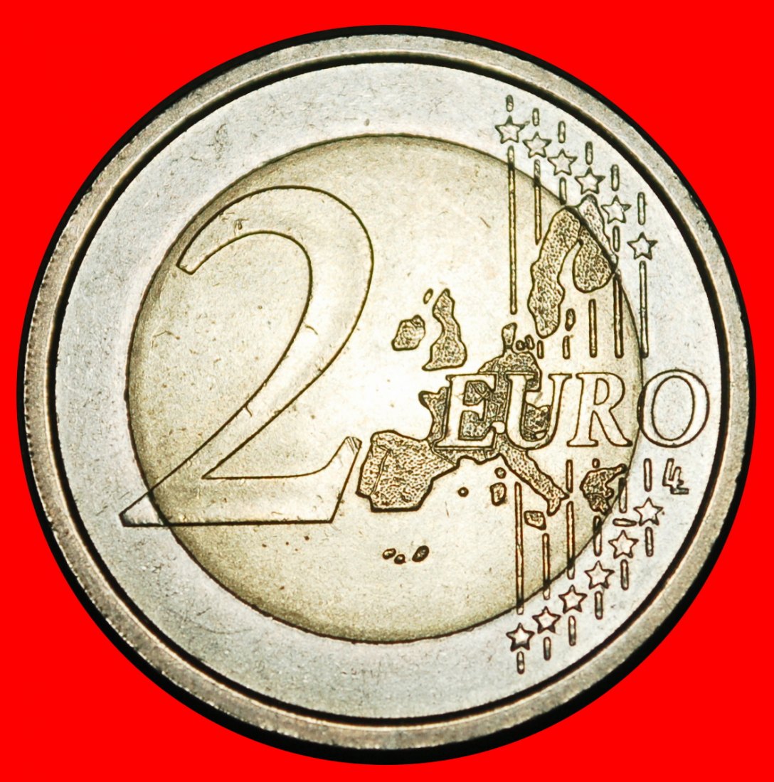  Ⰺ CONSTITUTION 2004: ITALY ★ 2 EUROS 2005R PHALLIC TYPE (2002-2006)!  RIM r1★LOW START ★ NO RESERVE!   