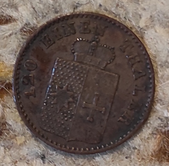  Fürstentum Waldeck-Pyrmont 3 Pfennig 1867   