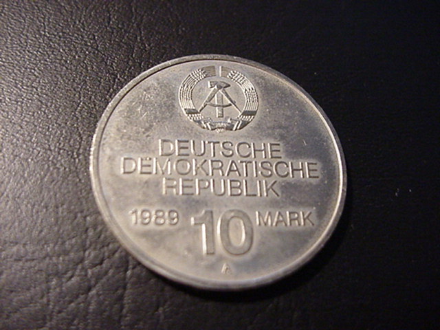  DDR 10 Mark 40 Jahre Rat für gegenseitige Wirtschaftshilfe 1989   