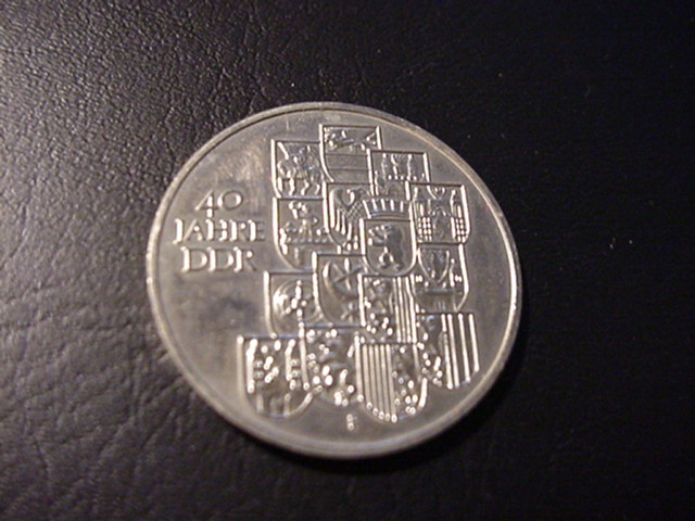 DDR 10 Mark 40 Jahre DDR 1989