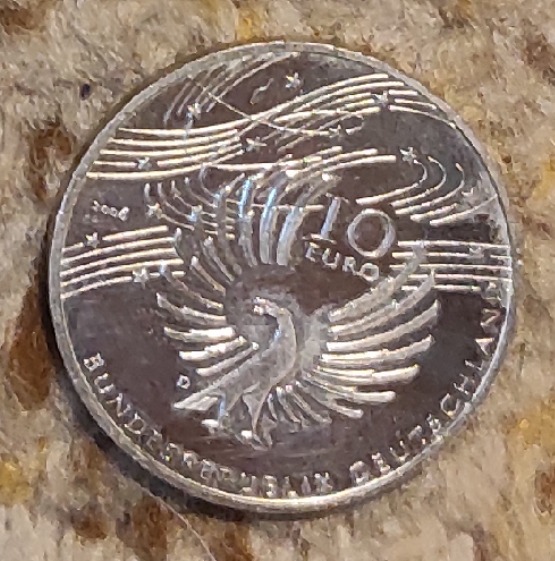  Deutschland 10 Euro 2006, SILBER,250. Geburtstag von Wolfgang Amadeus Mozart   