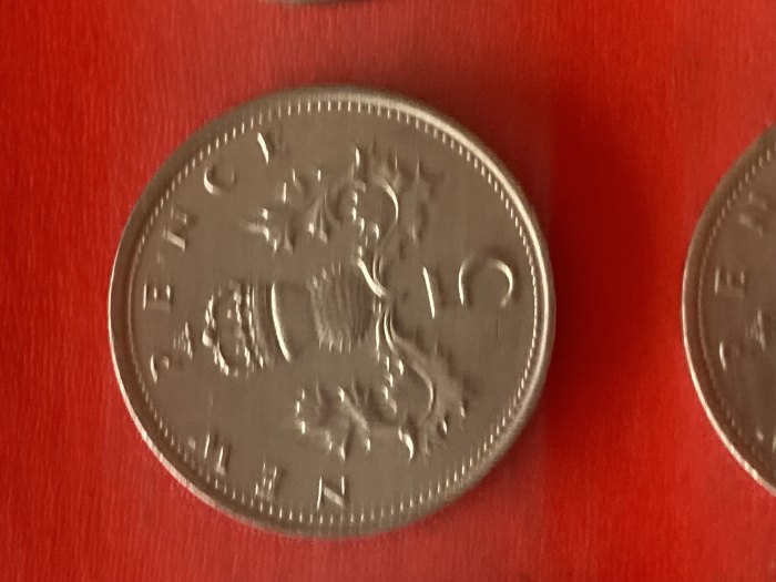 Münze Münzen Umlaufmünze Großbritannien 5 Pence 1978
