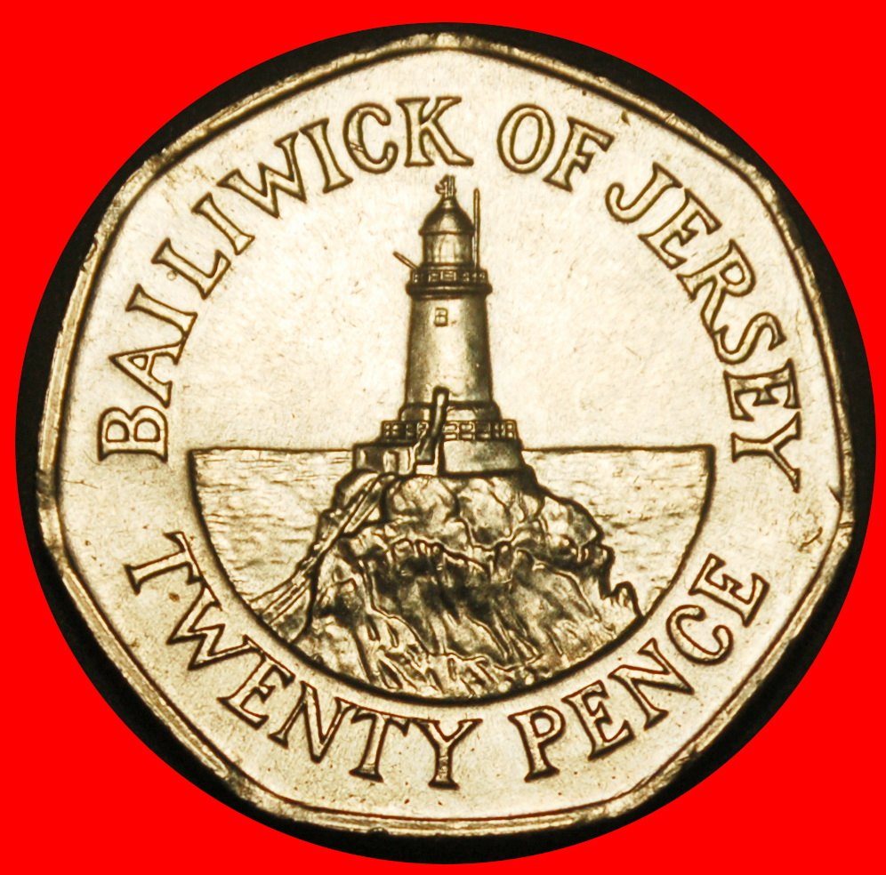 Ⰺ GREAT BRITAIN (1983-1997): JERSEY ★ 20 PENCE 1997! ELIZABETH II (1953-2022)★LOW START★NO RESERVE!