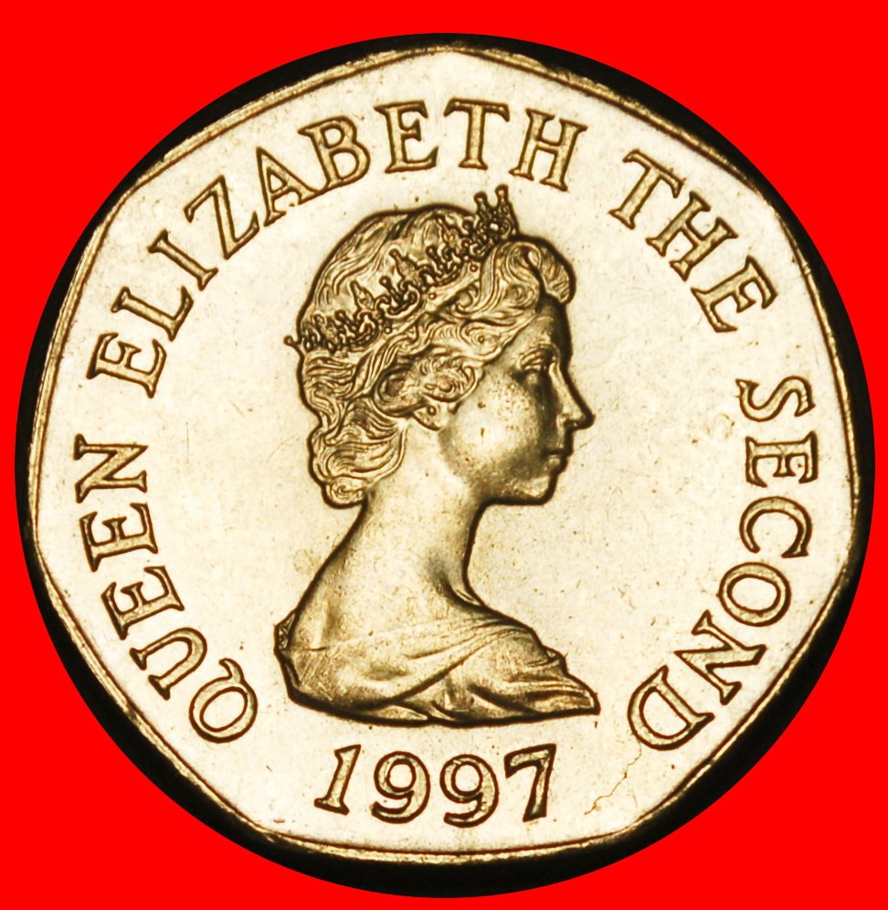  Ⰺ GREAT BRITAIN (1983-1997): JERSEY ★ 20 PENCE 1997! ELIZABETH II (1953-2022)★LOW START★NO RESERVE!   