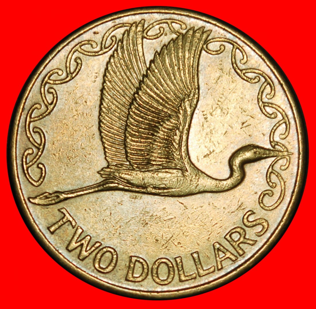 Ⰺ GREAT BRITAIN (1990-2025): NEW ZEALAND★2 DOLLARS 1998★ELIZABETH II 1953-2022★LOW START★NO RESERVE!