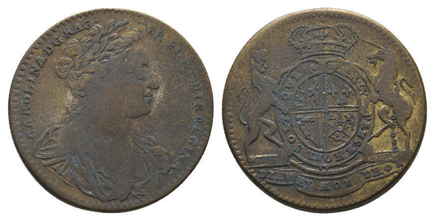  Großbritannien; Token (Jeton / Spielmarke); 18 Jahrhundert   