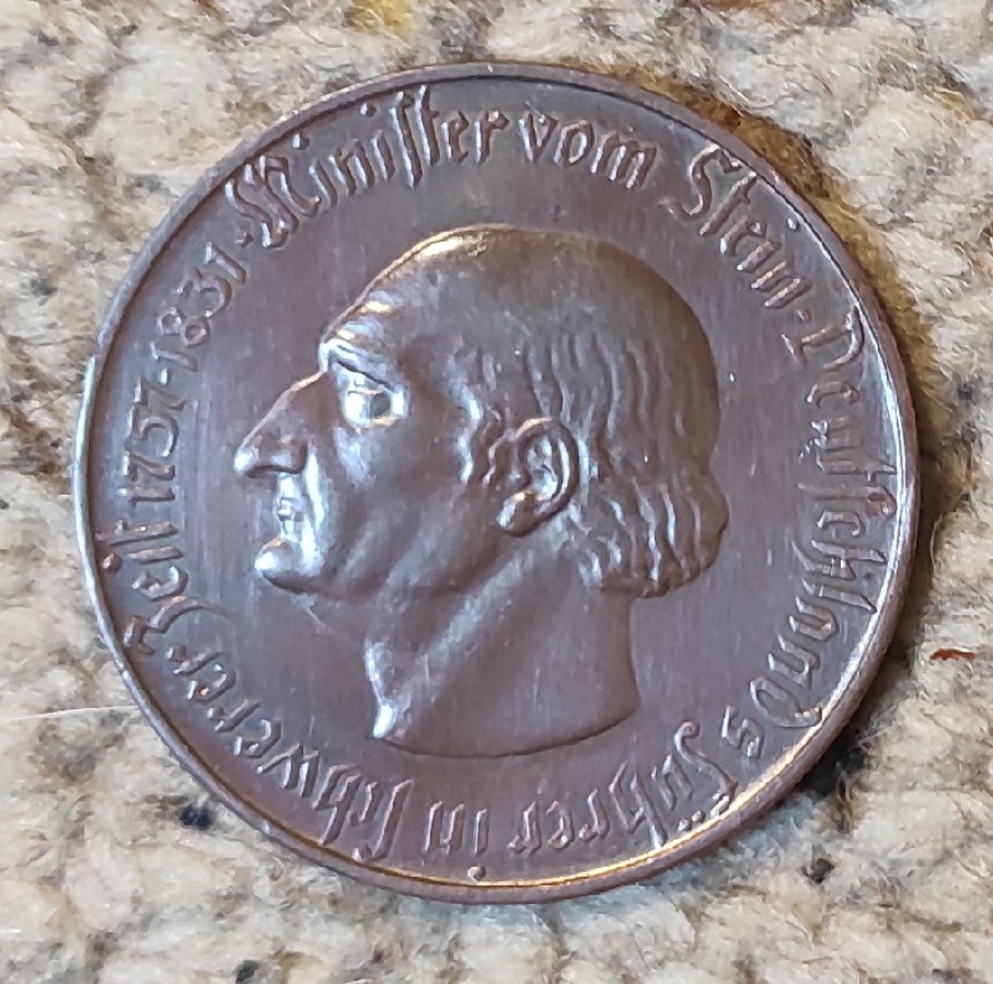  Westphalen, Inflationsgeld 10.000 Mark, sehr gut erhalten   