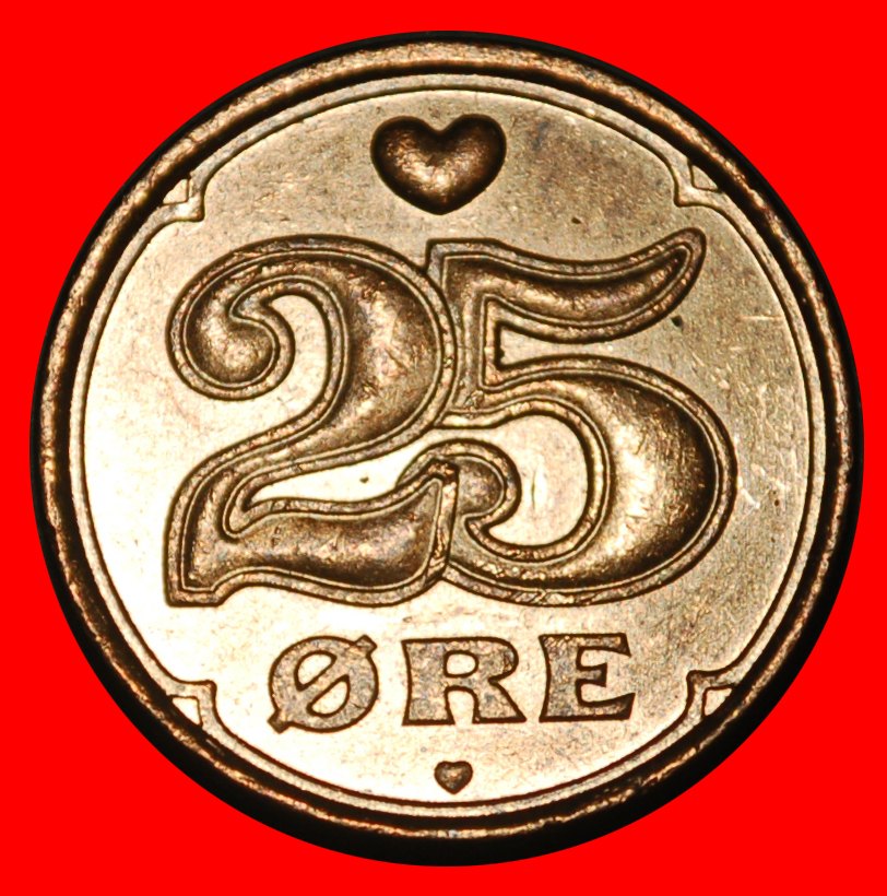 Ⰺ CROWN (1990-2008): DENMARK★25 ORE 2006 DIES I A! UNC! MARGRETHE II 1972-2024★LOW START★NO RESERVE!
