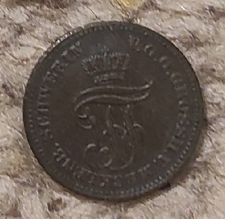  Mecklenburg-Schwerin 2 Pfennig 1872   