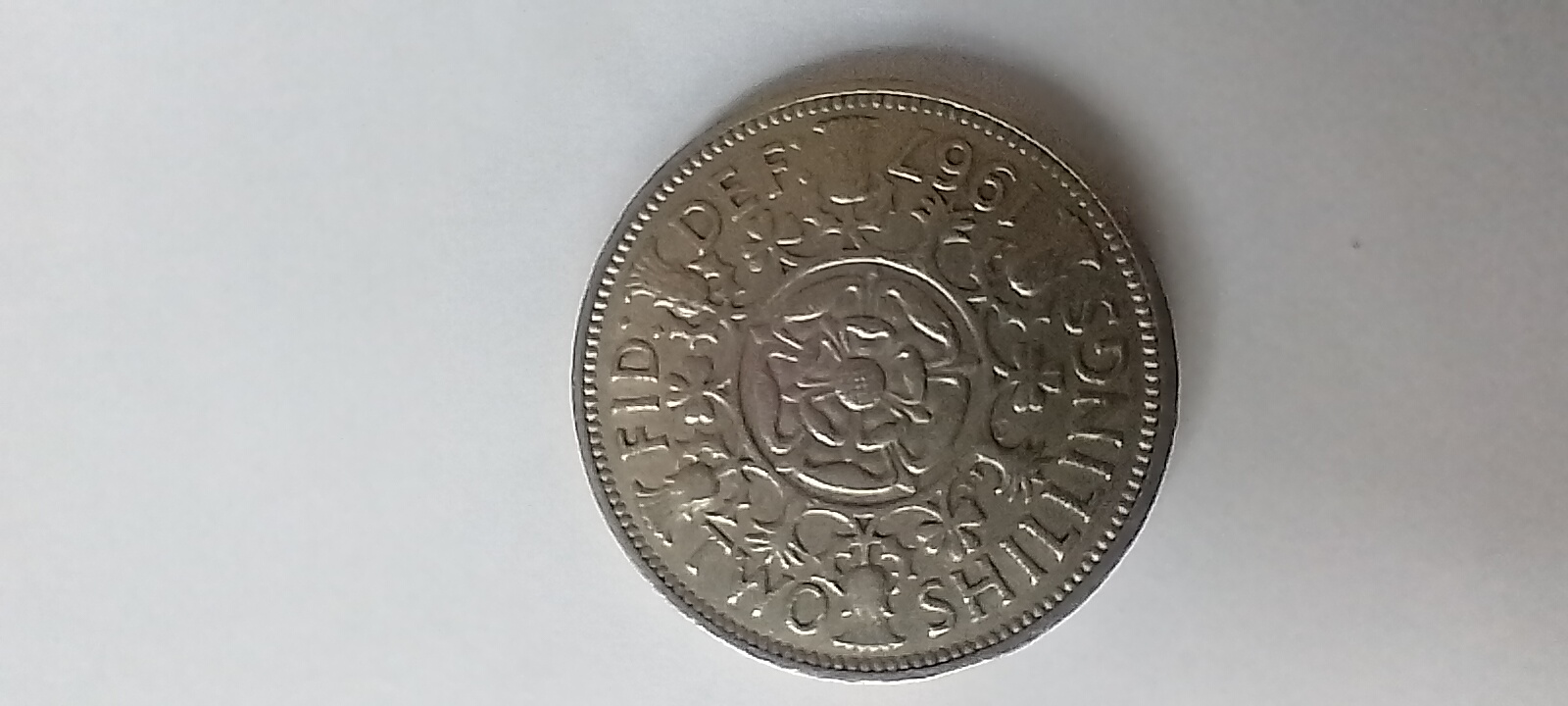 Two Shillings 1967 Elizabeth II