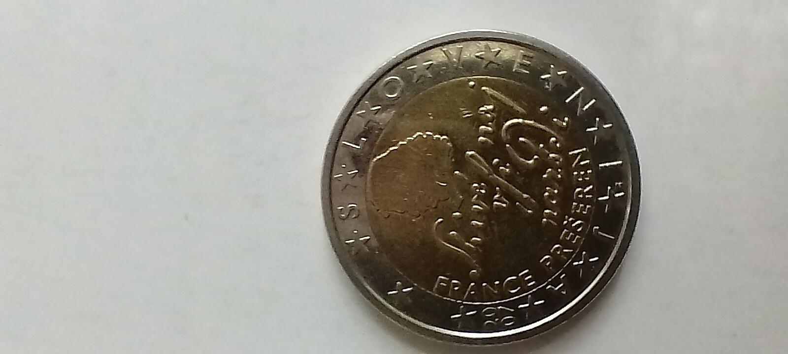  2 Euro Gedenkmünze 2007 Slowenien   