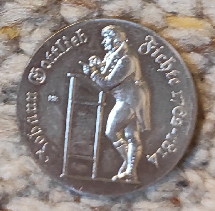  DDR 10 Mark 1990 SILBER,175. Todestag von Johann Gottlieb Fichte   