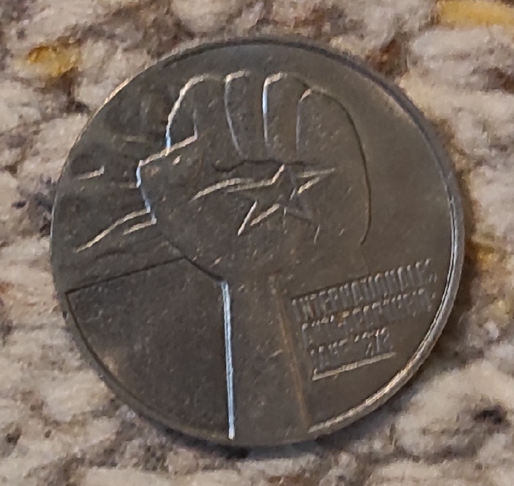  DDR 5 Mark 1978, Anti-Apartheid Jahr   