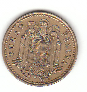  1 peseta Spanien 1966 *68* (F241)b.   