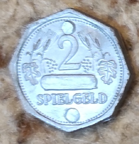  Spielgeld 2 Mark   