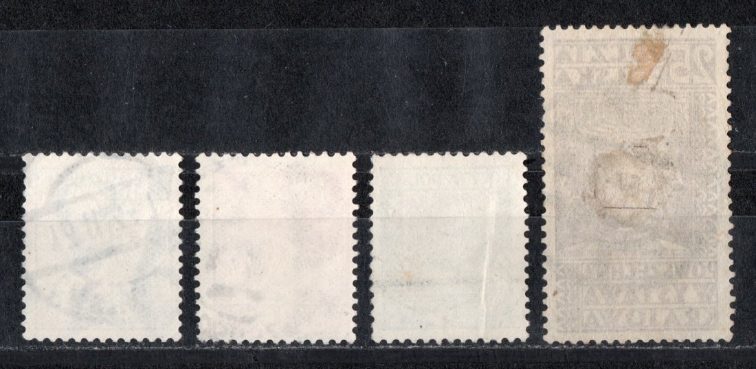  Polen Lot 1928/29 Echt gelaufen (4 W.)/ Top Stempel   