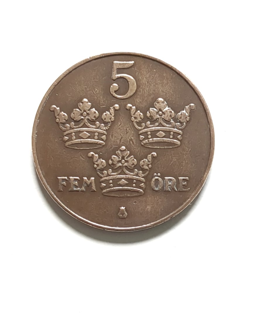  5 Öre Schweden 1925   