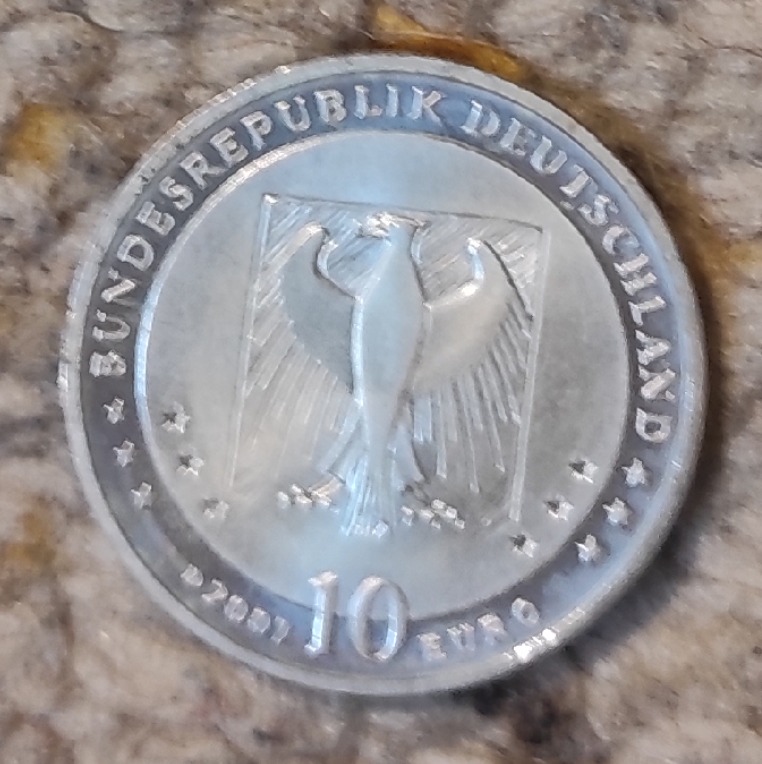  Deutschland 10 Euro 2007, SILBER,175. Geburtstag von Wilhelm Busch   
