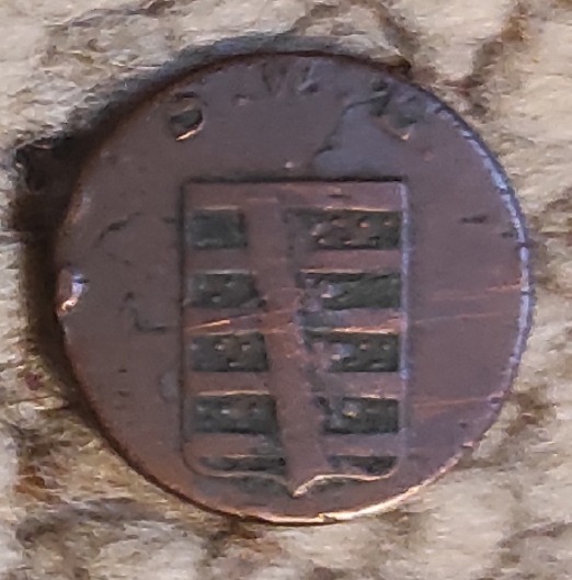 Großherzogtum Sachsen-Weimar-Eisenach (1814 - 1870) 3 Pfennig 1824   