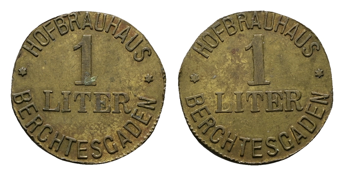  Bayern; Berchtesgaden; Hofbrauhaus; 1 Liter; Menzel 1752.4   