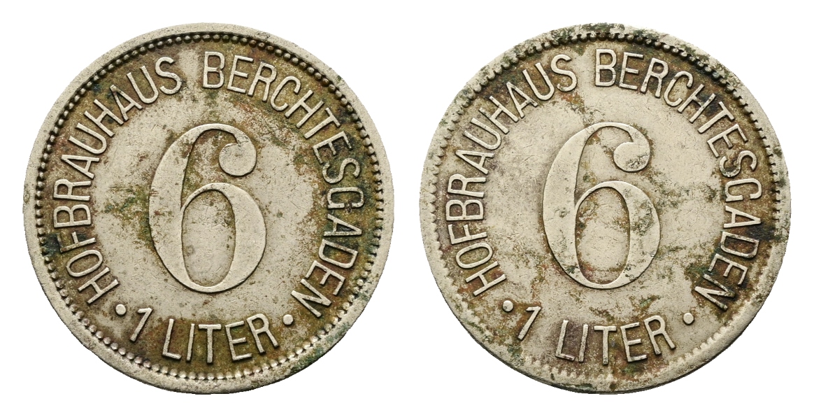  Bayern; Berchtesgaden; Hofbrauhaus; 1 Liter (WZ 6); Menzel - (vgl.1752)   