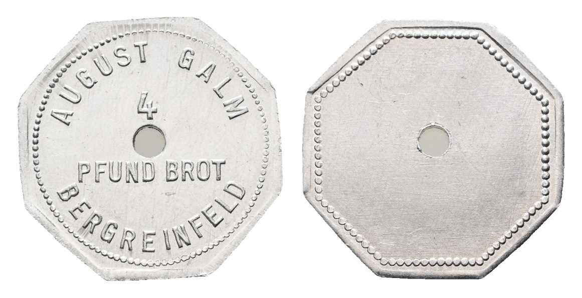  Bayern; Bergreinfeld; August Salm; 4 Pfund Brot; Menzel 1797.1   