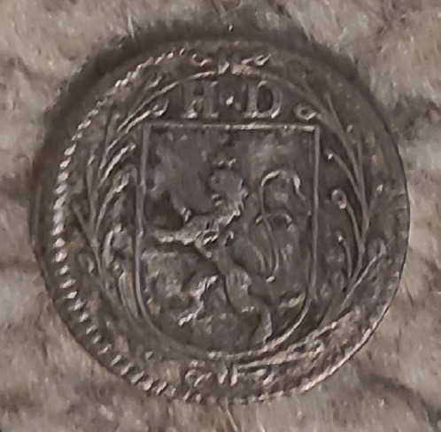  Landgrafschaft Hessen-Darmstadt 2 Kreuzer 1744, SILBER   