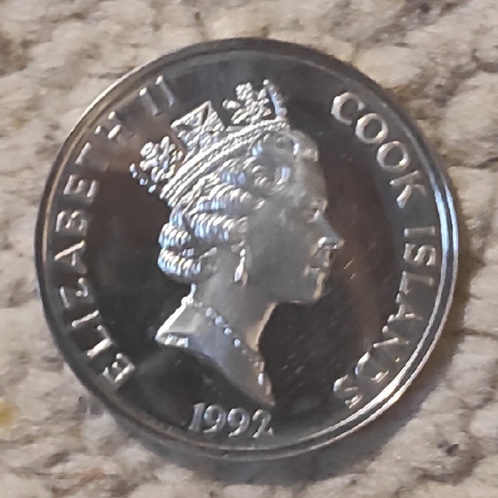  Cook Island 50 Sollar 1992, SILBER, 500. Jubiläum - Entdeckung von Amerika, Juan Ponce de Leon   