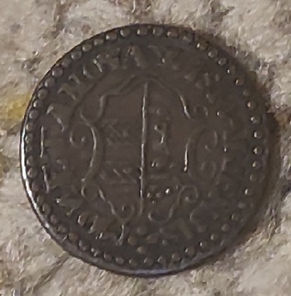  Dtadt Wismar 3 Pfennig 1840, sehr selten und sehr guter Erhalt   