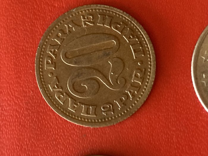 Münze Münzen Umlaufmünze Jugoslawien 20 Para 1975