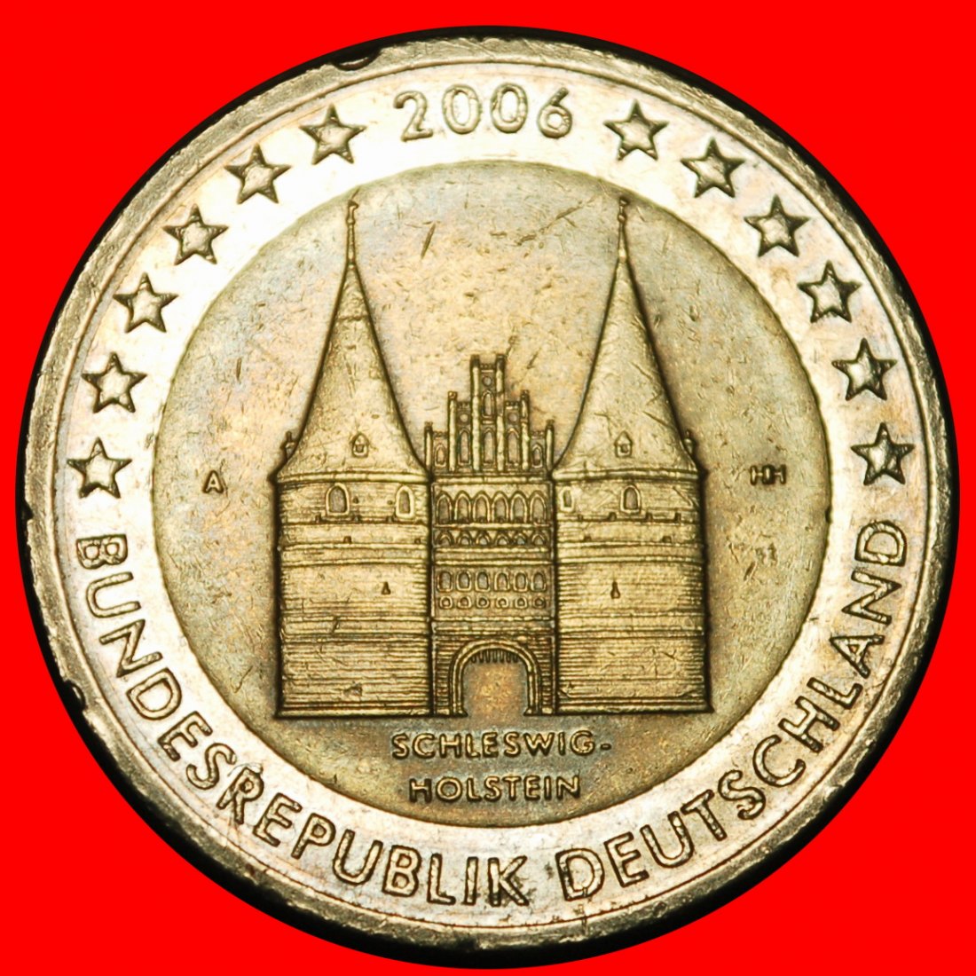  Ⰺ SCHLESWIG-HOLSTEIN: DEUTSCHLAND ★ 2 EURO 2006A PREUSSEN! PHALLISCHE TYP 2002-2006!★OHNE VORBEHALT   