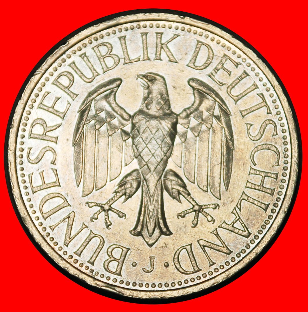  Ⰺ NOT COMMUNIST TYPE (1950-2001): GERMANY ★ 1 MARK 1979J HAMBURG! II1 C r2! LOW START ★ NO RESERVE!   