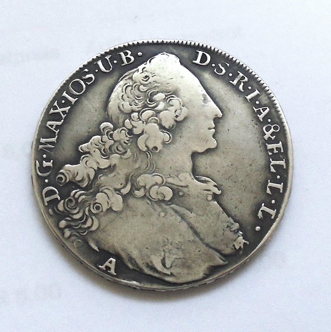 Madonnentaler Bayern 1770, Maximilian Joseph - PATRONA BAVARIAE