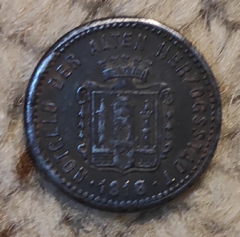  Inflationsgeld 5 Pfennig Burghausen 1918   