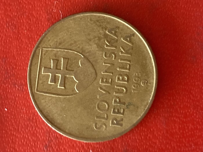  Münze Münzen Umlaufmünze Slowakei 1 Krone 1993   