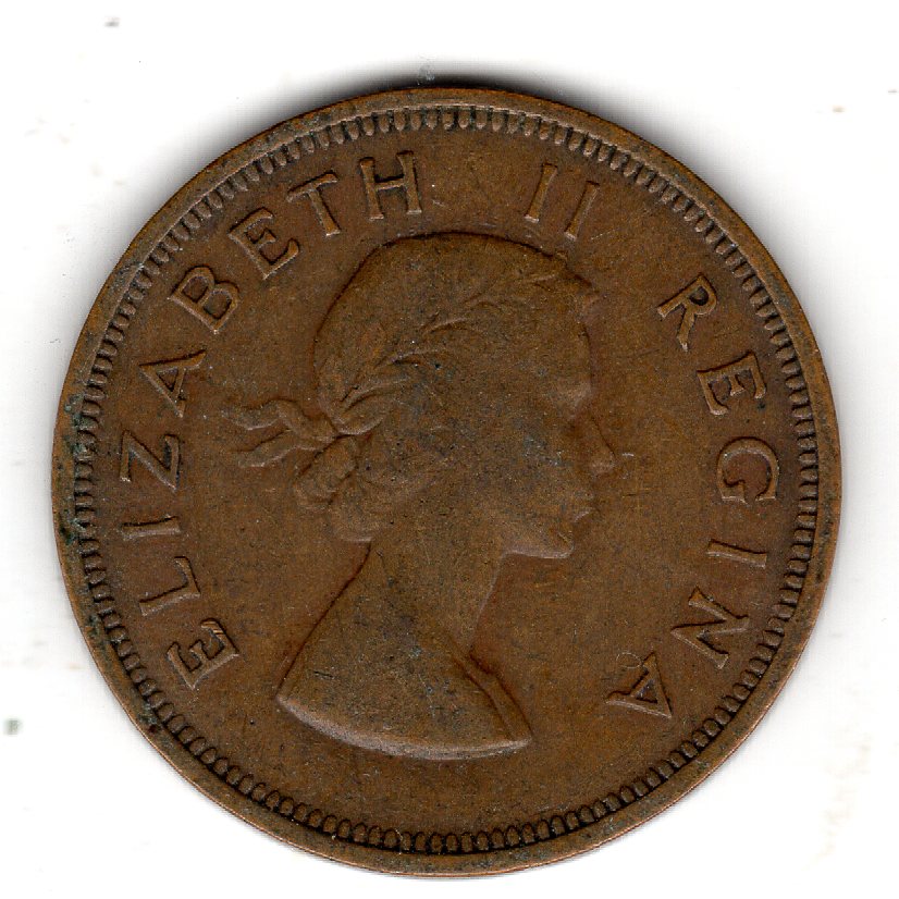  Südafrika 1 Penny 1953   