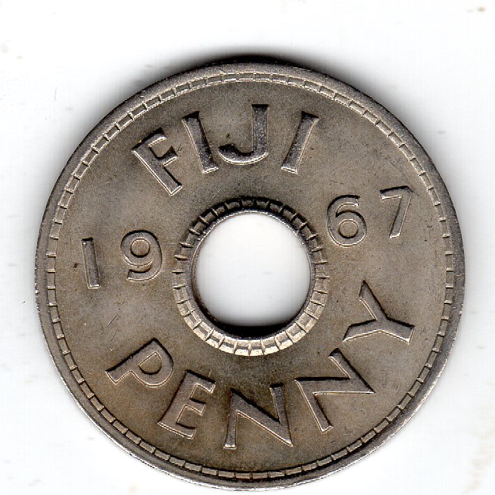 FIJI Penny 1967 unc.