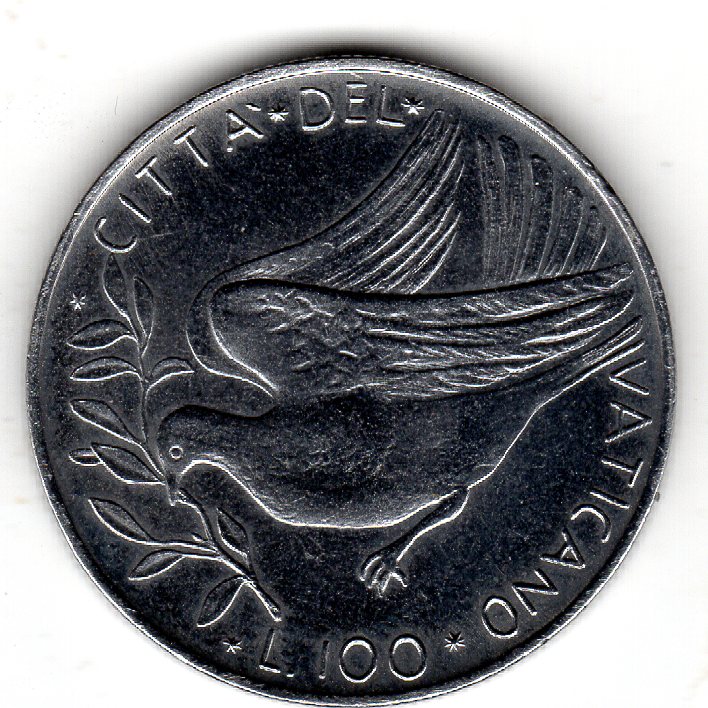  Vatikan 100 Lire 1975 vz   