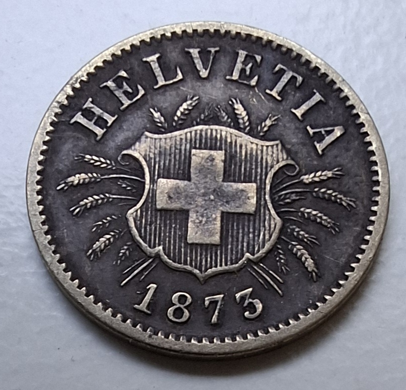 Schweiz 5 Rappen 1873