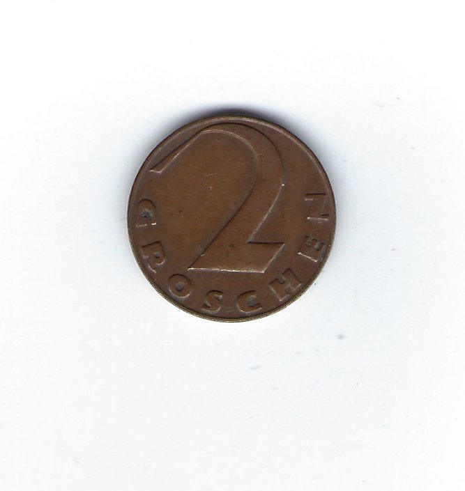 Österreich 2 Groschen 1929   