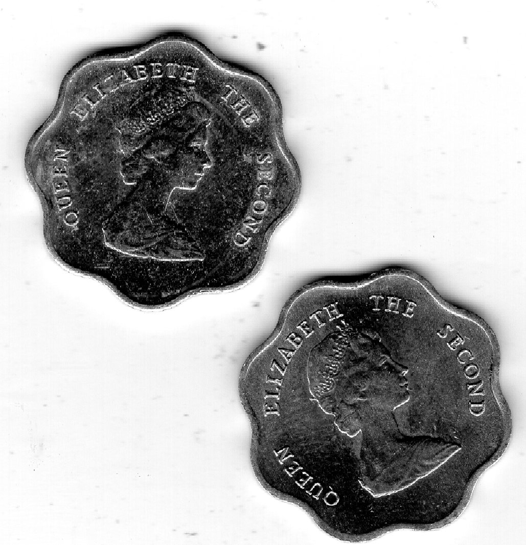  East Caribbean Staaten 5 Cent 1981 und 1985   