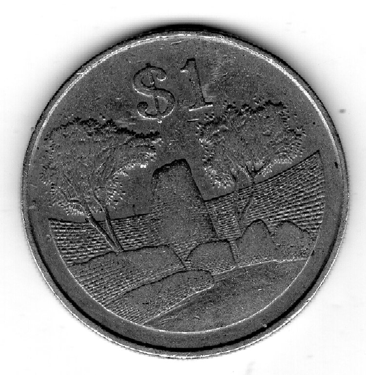  Simbabwe 1 Dollar 1980   