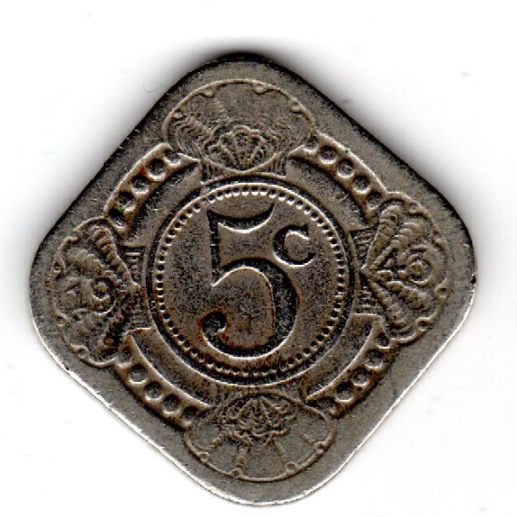 Curacao 5 Cent 1943