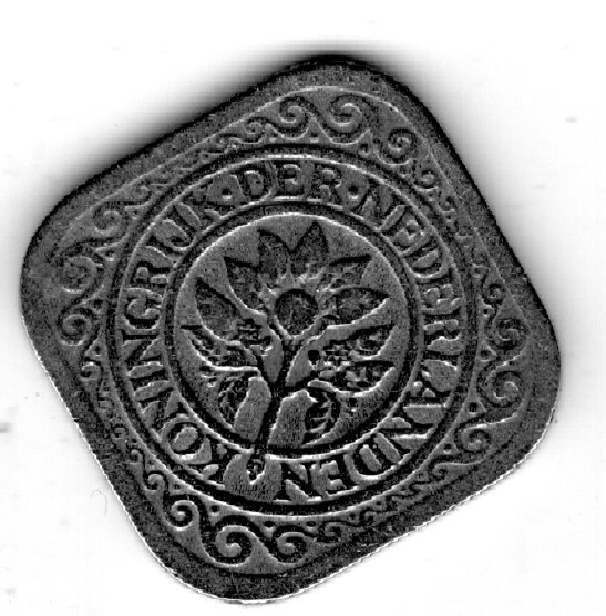  Curacao 5 Cent 1943   