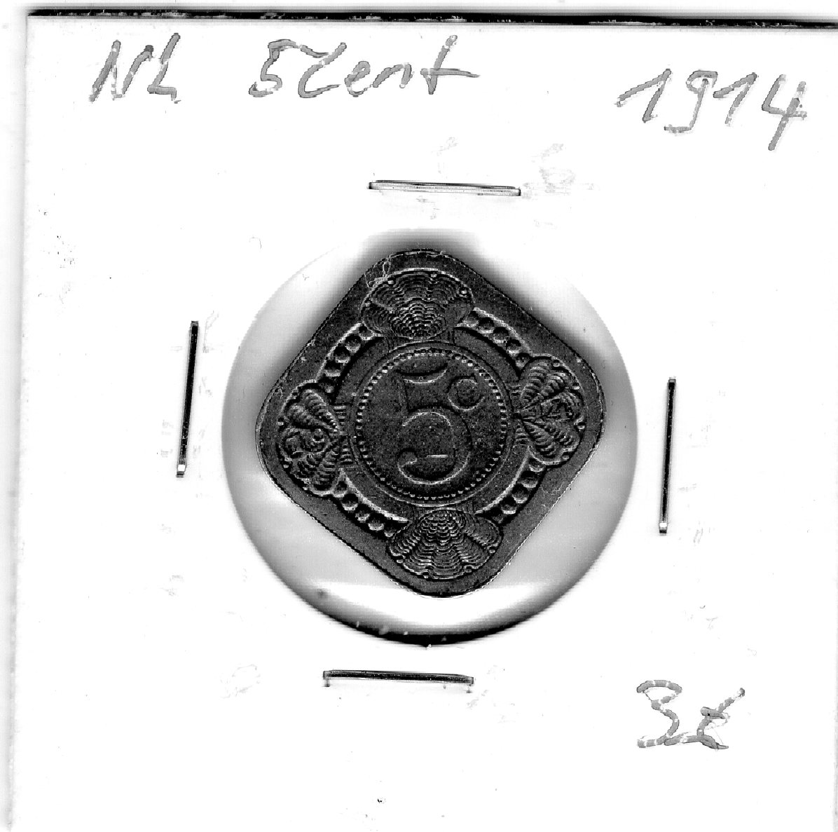 Niederlande 5 Cent 1914