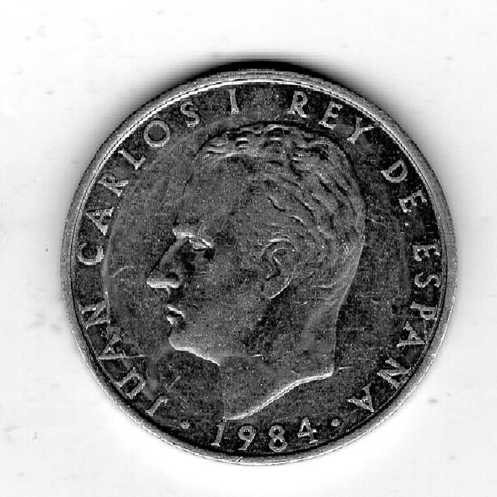  Spanien 2 Pesetas 1984   