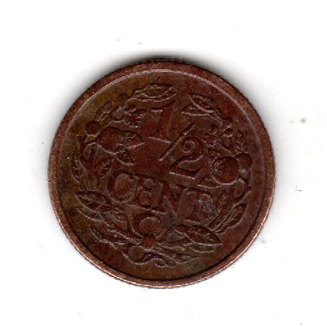 Niederlande 1/2 Cent 1911
