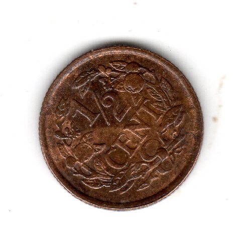  Niederlande 1/2 Cent 1938   