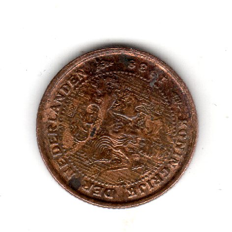  Niederlande 1/2 Cent 1938   