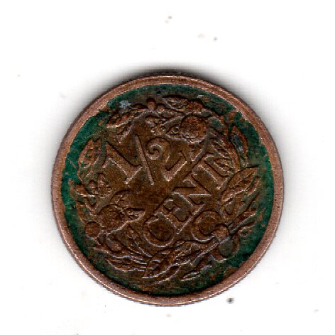 Niederlande 1/2 Cent 1940